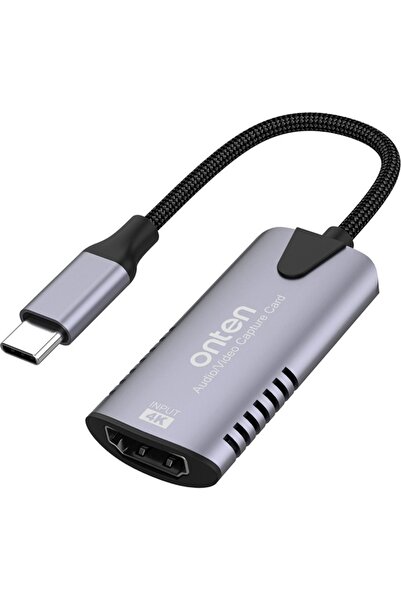 OEM Onten Κάρτα Καταγραφής Ήχου και Εικόνας με 4K USB-C αρσενικό - HDMI θηλυκ...