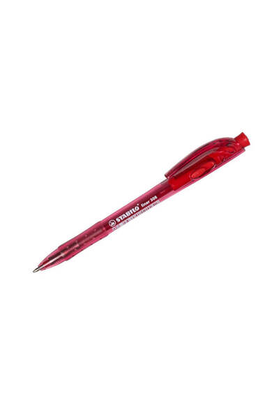 Stabilo Στυλό με κουμπί 308 0.4mm Κόκκινο