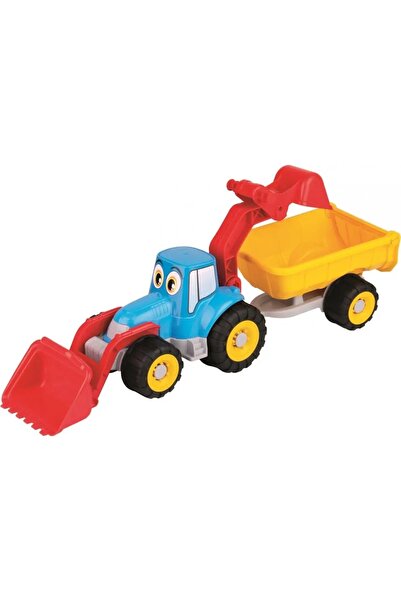Androni Tractor vesel cu remorcă - 55 cm
