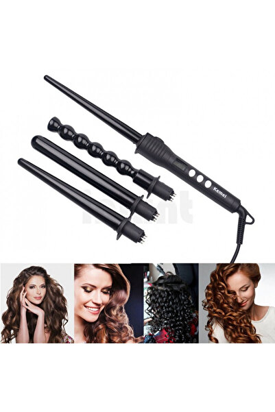 OEM ΨΑΛΙΔΙ KEMEI MULTISTYLER 4 ΣΕ 1 ΓΙΑ ΔΙΑΦΟΡΤΟΥΣ ΤΥΠΟΥΣ ΜΠΟΥΚΛΕΣ KM-4083