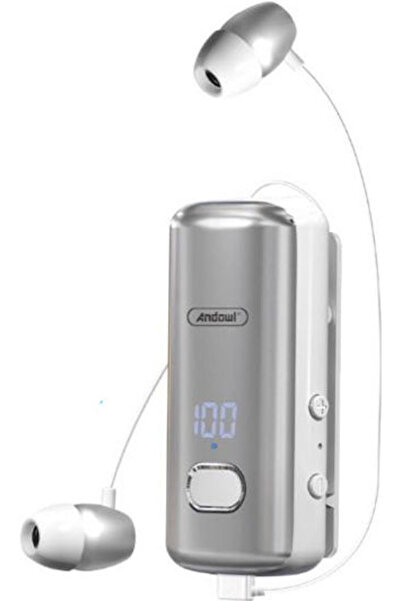 Andowl Ακουστικά Bluetooth Handsfree Q-EH880 Γκρι