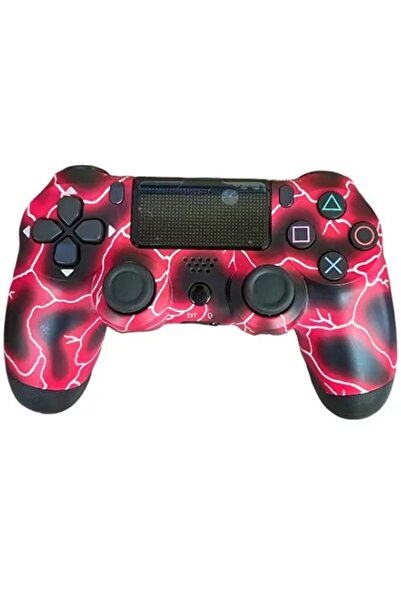 OEM Ασύρματο Χειριστήριο Doubleshock 4 Bluetooth Για PS4 Red Thunder