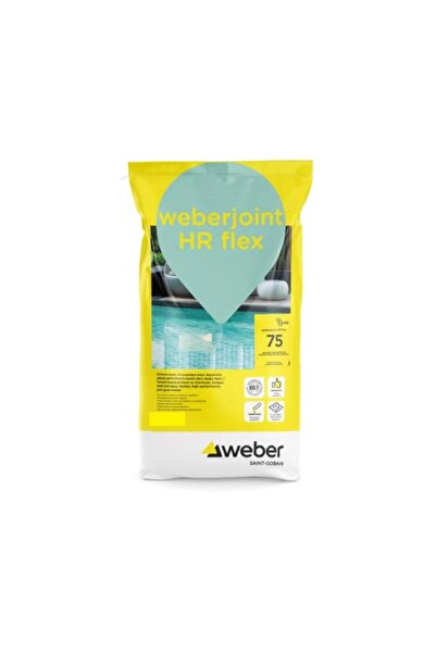 WEBER JOİNT HR FLEX FUGA HAVUZ DERZ DOLGUSU BEYAZ RENK - 1 KG -