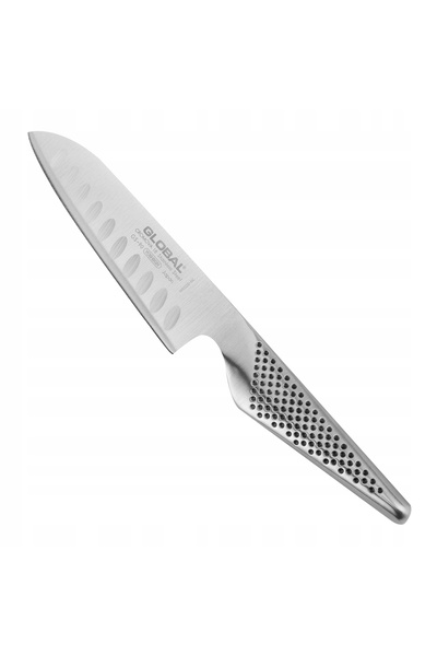 Global Cuțit Santoku 13 cm GS-90 canelat CROMOVA 18 Japonia