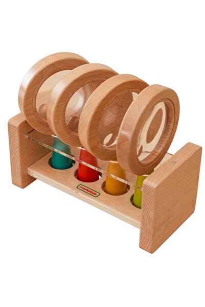 Masterkidz Set de lupe din lemn cu recipient