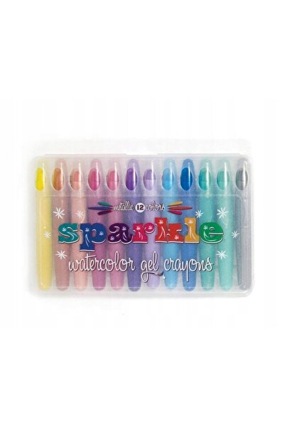 Ooly Pixuri cu gel cu sclipici, 12 culori