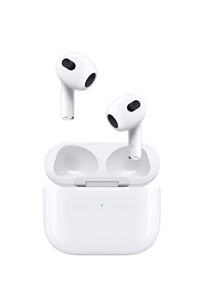 OEMN AirPods 3 (2022), Θήκη φόρτισης Lightning, Λευκό, Συμβατό με την Apple