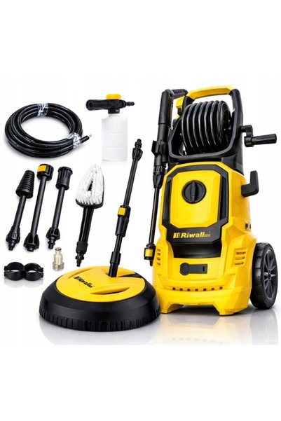 Riwall Aparat de spălat cu presiune electric 150 bari cu accesorii PRO REPW 1...