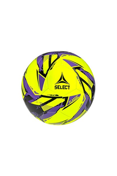 SELECT Minge de fotbal FB Classic alb/violet mărime 5