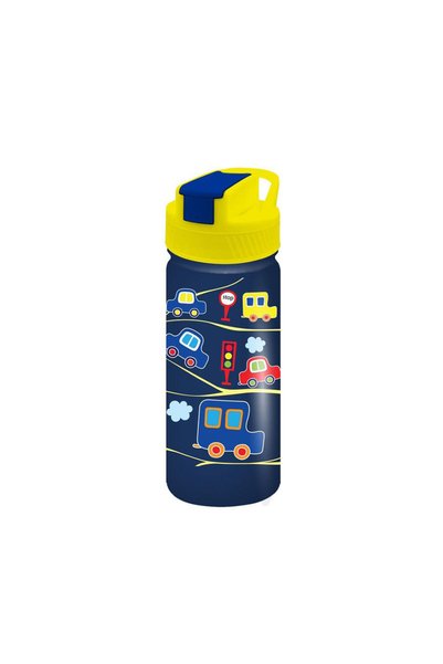 Must Team Παιδικό Μπουκάλι 500ml Ανοξείδωτο Ατσάλι 7.5x17 εκ. Αυτοκίνητα