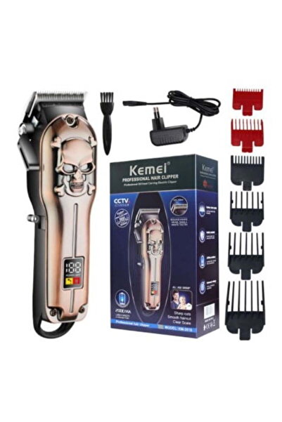 Kemei KM-2618 Επαναφορτιζόμενη κουρευτική μηχανή
