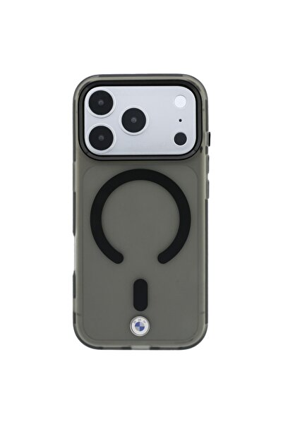BMW Θήκη MagSafe με μεταλλικό λογότυπο IML με ματ όψη για iPhone 18 Pro Max/1...