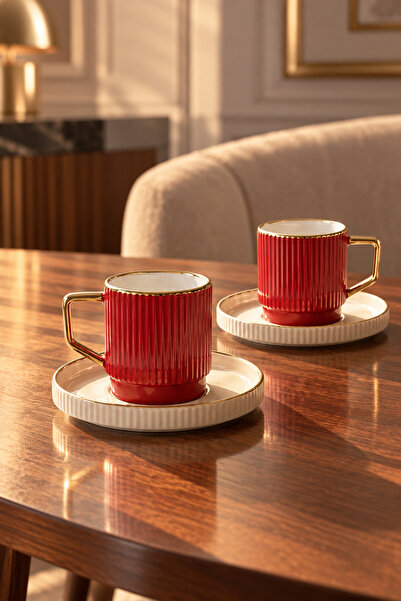 Cooker Noveris 2-person 90 ml porcelain coffee cup set ckr4610