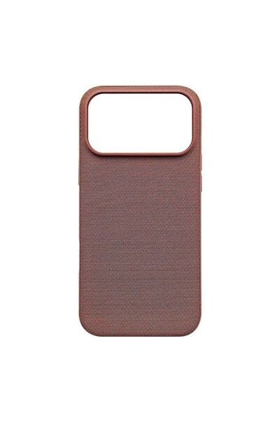 HEYBİNGO Husă cu textură textilă pentru iPhone 17 Pro, Magnetică MagSafe, Ant...