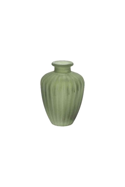 Beauty Home Γυάλινο Βάζο Jeanne – Ελιάς Ø7.5×10.5εκ. – 180ml