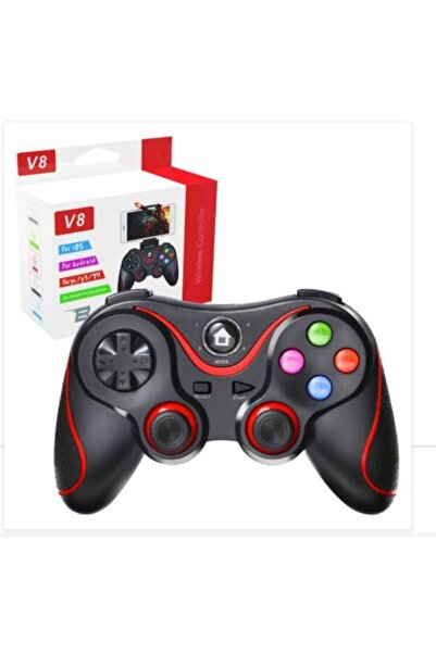 SimpluAcasa Ασύρματο χειριστήριο παιχνιδιών Techsuit V8, Bluetooth 4.0, 2.4G,...