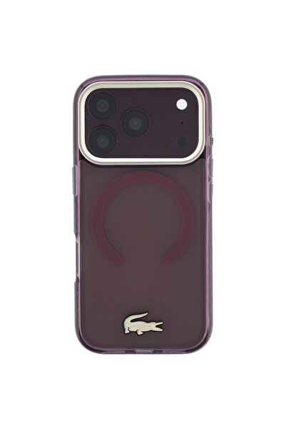 Lacoste Αντικραδασμική Θήκη MagSafe με Χρυσό Λογότυπο IML για iPhone 18 Pro M...