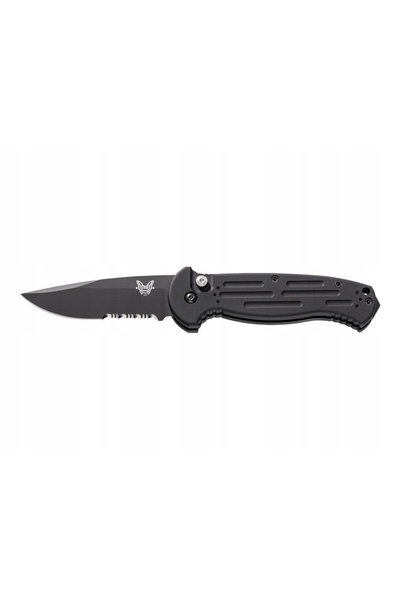 BENCHMADE AFO II 9051SBK Cuțit automat Lamă principală 9 cm 164 g Zimțată
