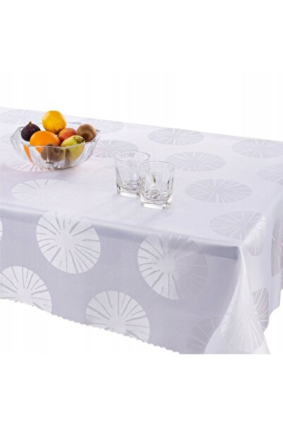 invitta Față de masă albă, rezistentă la pete U3 JB4038 140x400 cm