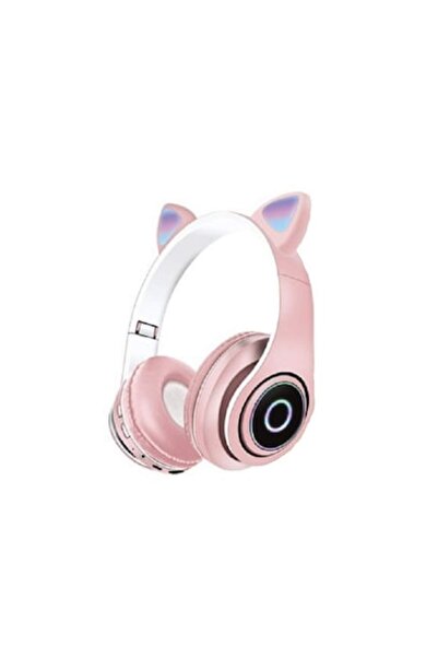 OEM Ασύρματα Ακουστικά - Headphones - Cat P39 - Pink