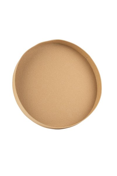 Beauty Home Στρογγυλός δίσκος από χαρτόνι κραφτ Ø30x4εκ. – Κατάλληλος για τρό...