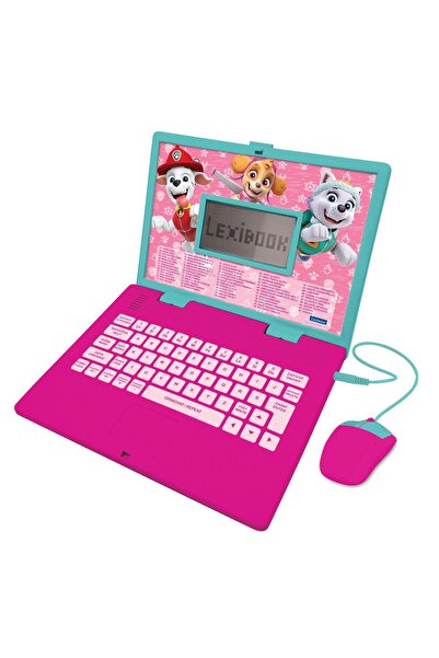 LEXIBOOK Laptop educațional Paw Patrol - roz (versiunea ch-ang, 124 funcții)