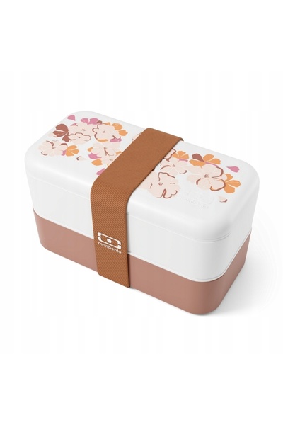 Monbento Cutie de prânz Original bento 1 l - cu două niveluri, florală