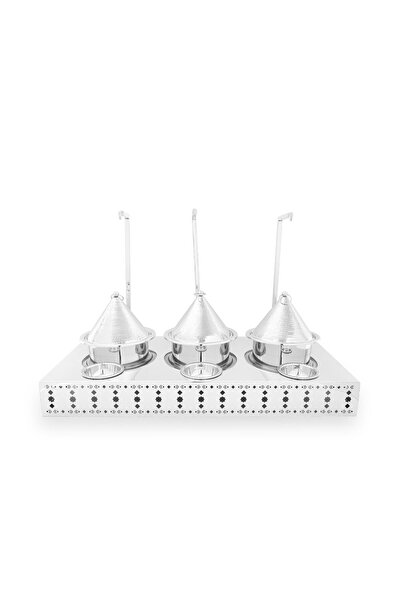 TOPİCAL Three-Pot Buffet Warmer with Bowls by Topicall