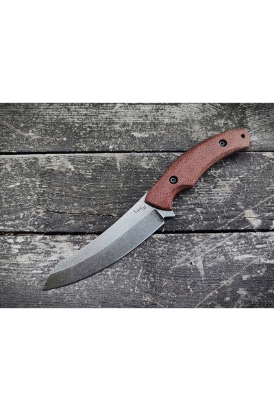 LKW CUȚIT DE VÂNĂTOR Dragon Micarta, pentru muncă de teren, EDC, oțel O2