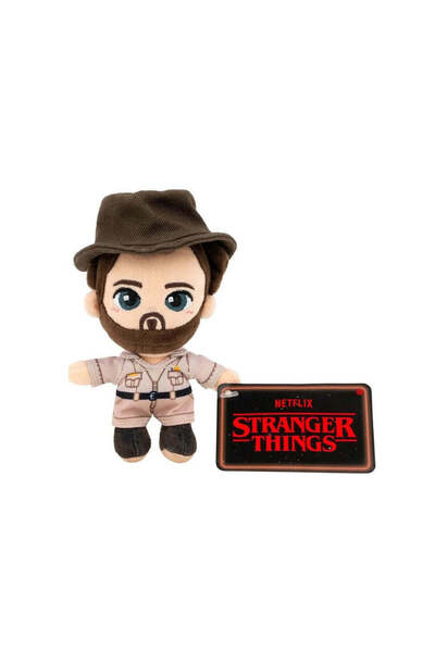 Jazwares Stranger Things - Βελούδινο Κούκλο Τζιμ Χόπερ Τσίμπι 10 εκ.