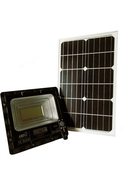 OEM Solar LED Floodlight 300w με οθόνη & τηλεχειριστήριο Αδιάβροχο FO-T8300 F...