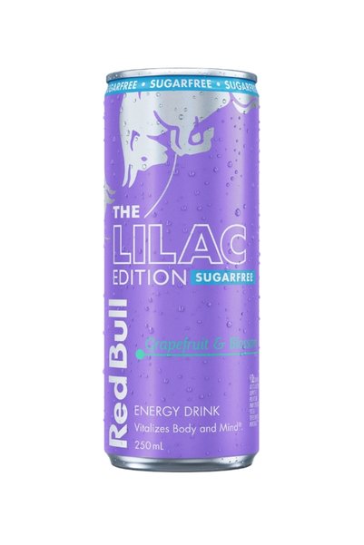 Red Bull Energy Drink The Lilac Edition Sugarfree Grapefruit & Blossom 250ml ...