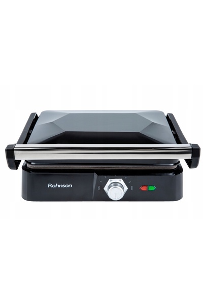 ROHNSON Grătar electric pliabil cu contacte R-2340 negru 2200 W