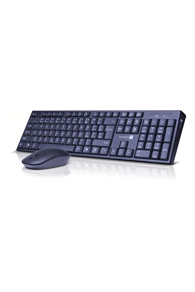 Connect IT Set tastatură și mouse wireless, 2.4GHz, USB, cip CZ + S