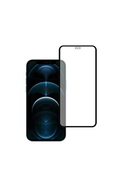 Apple 5D Πλήρης Κόλλα 9H Σκληρυμένο Γυαλί - OEM - Μαύρο - Iphone 12 / Iphone ...