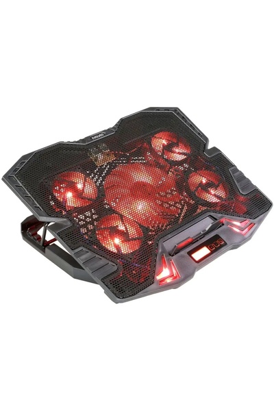 EVOLVEO Ania 5r, suport de răcire pentru laptop, 5 ventilatoare, Roșu