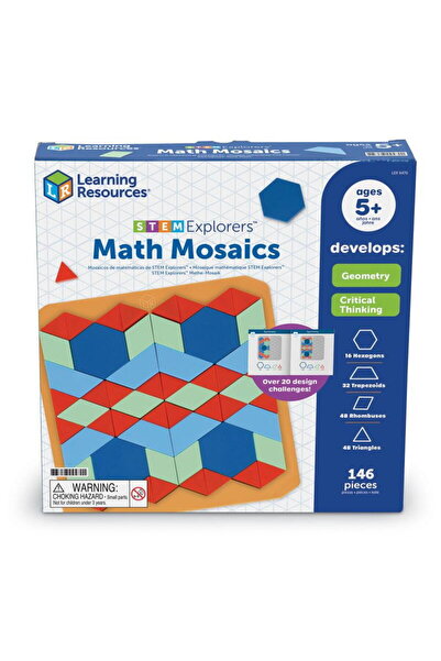 Learning Resources Exploratorii STEM ™   Mozaic matematic