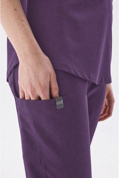 Class Üniforma N O V a |   Light Plum Women's Pants – Lycra Single Bottom