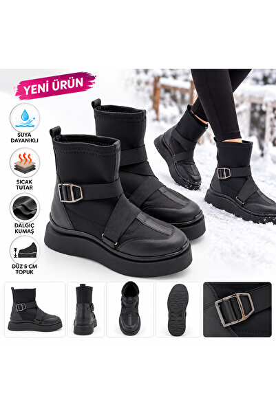MOON CLOUD TERMAL DALGIÇ KUMAŞ SUYA VE SOĞUĞA DAYANIKLI KADIN BOT ZYN306