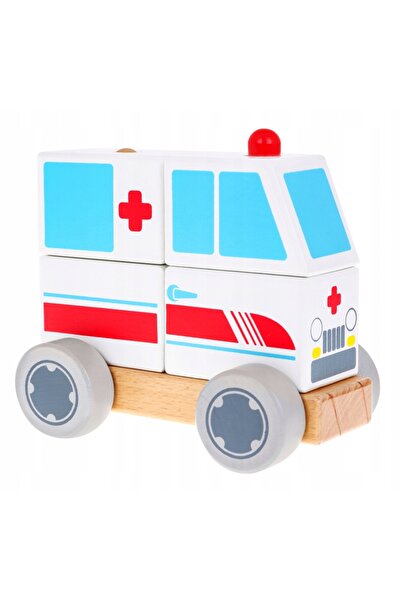 Ramiz ND28_10774_ZDR_HP-4103_KA Mașină de ambulanță din lemn