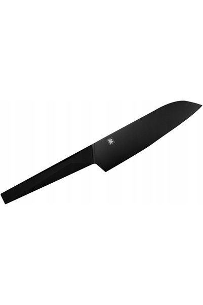 Satake Cuțit Santoku negru 17cm