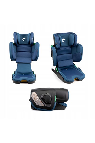 Kidnort Scaun auto ISOFIX, înălțime 100-150 cm (15-36 kg), MANE Albastru