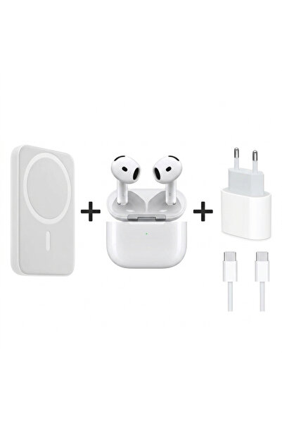 OEM Ασύρματα ακουστικά επάνω και κάτω σετ + MagSafe Powerbank + Φορτιστής με ...