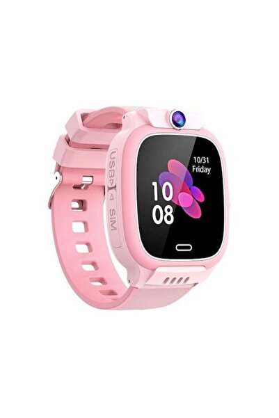 OEM Y31 Παιδικό Smartwatch με Λουράκι από Καουτσούκ/Πλαστικό Ροζ