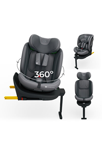 Kinderkraft Scaun auto I-360 2 PLUS i-Size 2026 GRI