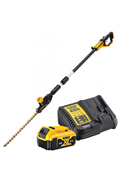 Dewalt Foarfecă de gard viu de 18 V, cu mâner lung, 1 x 5.0
