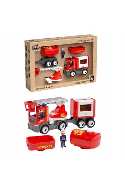 Efco Set MultiGO Pompieri - Pompieri cu mașini