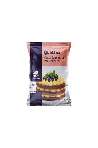 20202028 Quattro Pasta Kreması Toz Karışımı 1kg