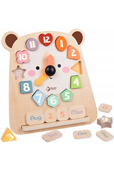 Classic World Ceas Educațional Montessori 3