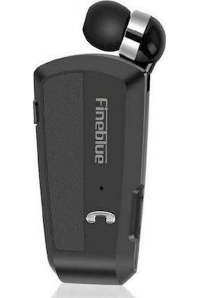 Fineblue F990 In-ear Bluetooth Handsfree Ακουστικό Πέτου Μαύρο
